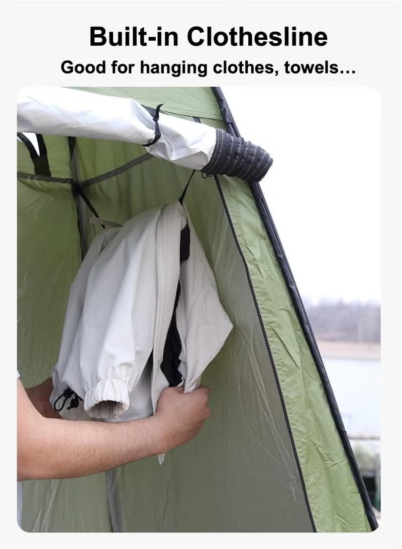 خيمة خصوصية متنقلة للحمّام والدش – للتخييم والسفر - Image 4